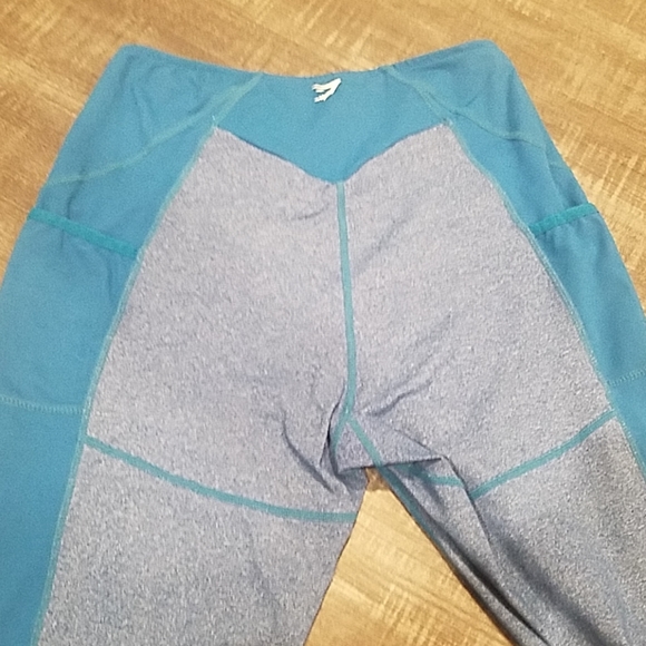 Gymshark Teal Blue High Waist Leggings - Picture 6 of 7